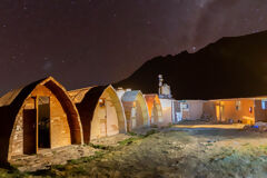 Start night in the camp