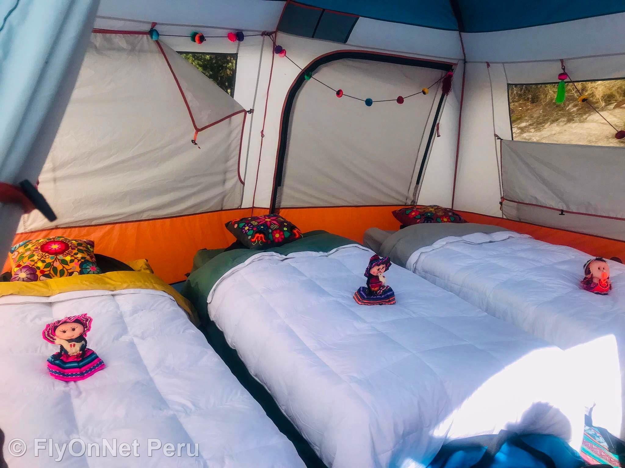 Fotóalbum: Luxury tent for the night during the trek on the Imperial Inca Trail