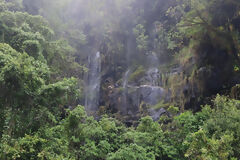 Falls behind the domes